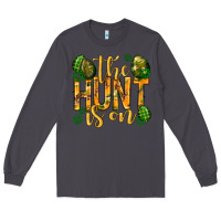 Smoke The hunt is on Easter Long Sleeve Tee - Neo Western