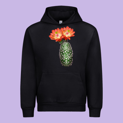 King Cup Cactus Urban Hoodie Designed By Lillyallendesigns