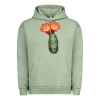 Pigment Oil Green King Cup Cactus Urban Hoodie - LillyAllenDesigns