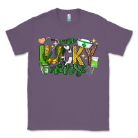 Lavender st patricks day one lucky nurse Classic Tee - Neo Western