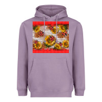 Lavender ladybug sunflower Heavyweight Hoodie - BarkalooDesign