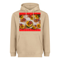 Mushroom ladybug sunflower Heavyweight Hoodie - BarkalooDesign