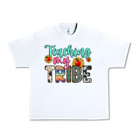White teaching my tribe Urban Heavy Tee - Zillion Design Studio