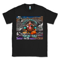 Black turkey wine and feelin fine tumbler Classic Tee - BundleAndBundleShop