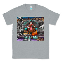 Heather Grey turkey wine and feelin fine tumbler Classic Tee - BundleAndBundleShop