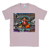 Lilac turkey wine and feelin fine tumbler Classic Tee - BundleAndBundleShop