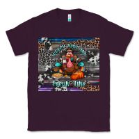 Plum turkey wine and feelin fine tumbler Classic Tee - BundleAndBundleShop