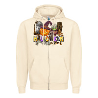 Sandshell halloween vibes Zipper Hoodie - AdoDesignShop