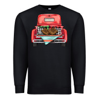 Black Christmas truck Premium Sweatshirt - BarkalooDesign