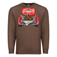 Chestnut Christmas truck Premium Sweatshirt - BarkalooDesign