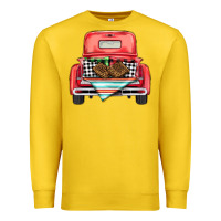 Lemon Christmas truck Premium Sweatshirt - BarkalooDesign