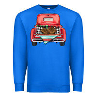 True Royal Christmas truck Premium Sweatshirt - BarkalooDesign