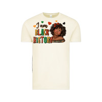 Vintage Arctic i am black history afro girl Vintage Tee - texasbilliewilder
