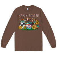 Chestnut Western Happy Easter Long Sleeve Tee - Neo Western