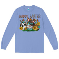 Colony Blue Western Happy Easter Long Sleeve Tee - Neo Western