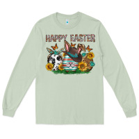 Matcha Western Happy Easter Long Sleeve Tee - Neo Western