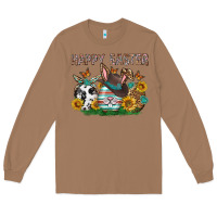 Toasted Coconut Western Happy Easter Long Sleeve Tee - Neo Western