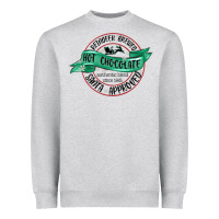 Heather Grey reindeer brewed santa approved Heavyweight Sweatshirt - MaliasSmallBusiness