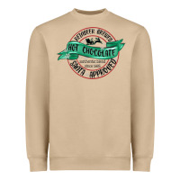 Reindeer Brewed Santa Approved Heavyweight Sweatshirt | Teevron