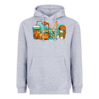 Heather Grey basketball coffee cups Heavyweight Hoodie - Jasminsmagicworld