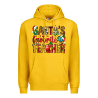 Lemon santas favorite teacher Premium Hoodie - NancyCooperArtShop