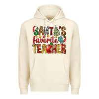 Sandshell santas favorite teacher Premium Hoodie - NancyCooperArtShop