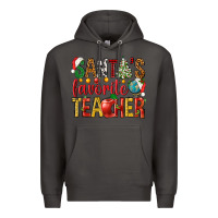 Smoke santas favorite teacher Premium Hoodie - NancyCooperArtShop