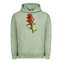 Pigment Oil Green Indian Paintbrush Urban Hoodie - LillyAllenDesigns