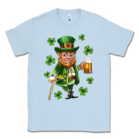 Dusty Blue st patricks elf Classic Tee - Neo Western