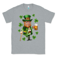 Heather Grey st patricks elf Classic Tee - Neo Western