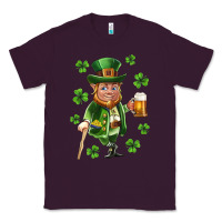 Plum st patricks elf Classic Tee - Neo Western