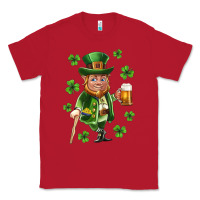 Red st patricks elf Classic Tee - Neo Western