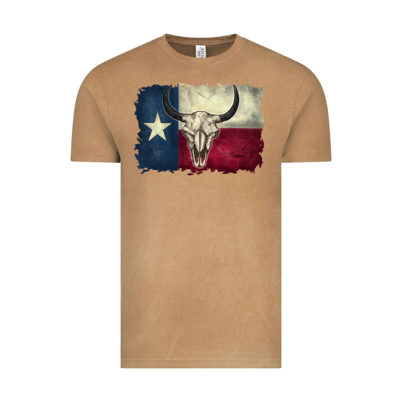 Texas Flag Vintage Tee by BarkalooDesign | Teevron