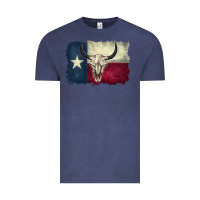 Vintage Denim texas flag Vintage Tee - BarkalooDesign