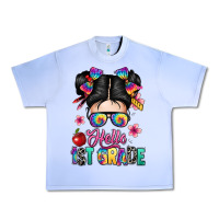 Grape Ice hello first grade Urban Heavy Tee - texasbilliewilder