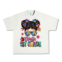 Pistachio hello first grade Urban Heavy Tee - texasbilliewilder