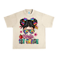 Sandshell hello first grade Urban Heavy Tee - texasbilliewilder