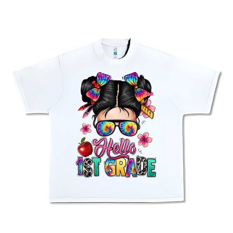 Hello First Grade Urban Heavy Tee by texasbilliewilder | Teevron