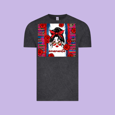 Mamacita Serape Vintage Tee Designed By Zillion Design Studio