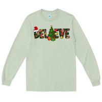 Matcha believe christmas Long Sleeve Tee - CowhideDigitalArt