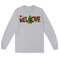 Moon Dust believe christmas Long Sleeve Tee - CowhideDigitalArt