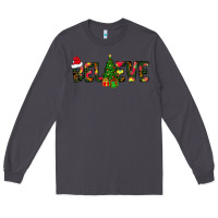 Smoke believe christmas Long Sleeve Tee - CowhideDigitalArt
