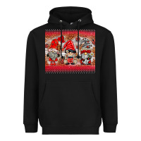 Black ladybug gnomies Heavyweight Hoodie - BarkalooDesign