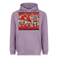 Lavender ladybug gnomies Heavyweight Hoodie - BarkalooDesign