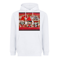 White ladybug gnomies Heavyweight Hoodie - BarkalooDesign