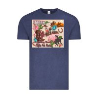 Vintage Denim yeehaw western Vintage Tee - Zillion Design Studio