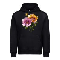 Black In Your Eyes Rose Urban Hoodie - LillyAllenDesigns