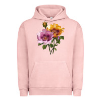 Pigment Salmon In Your Eyes Rose Urban Hoodie - LillyAllenDesigns