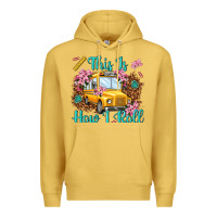 Antique Gold this is how i roll Premium Hoodie - NancyCooperArtShop