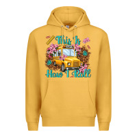 Mustard this is how i roll Premium Hoodie - NancyCooperArtShop